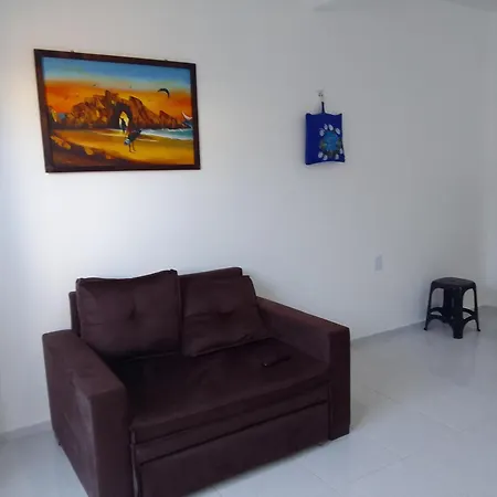 Estrela Apartamento 2 Terreo - Quarto E Sala Com Cozinha Americana Na Praia Do Prea-Ce Room photo